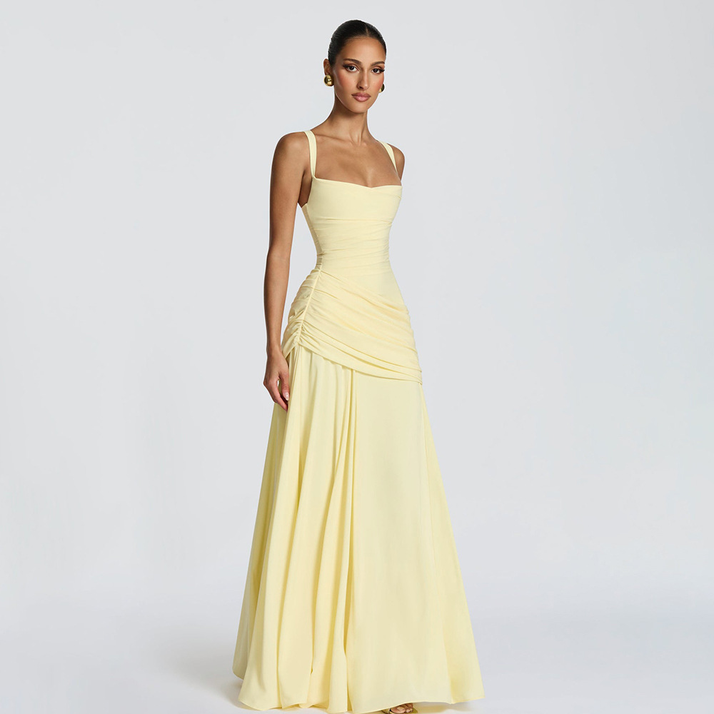 Charlotte Ruched Maxi Dress