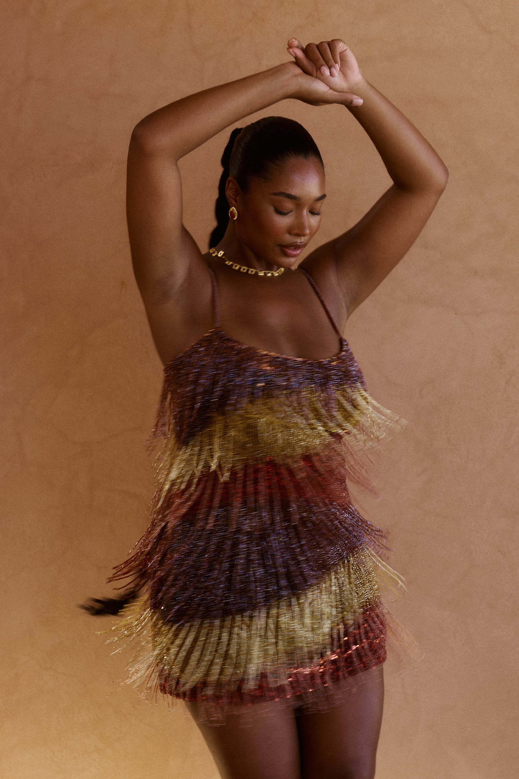 Zahana | Hand-Embroidered Mini Dress