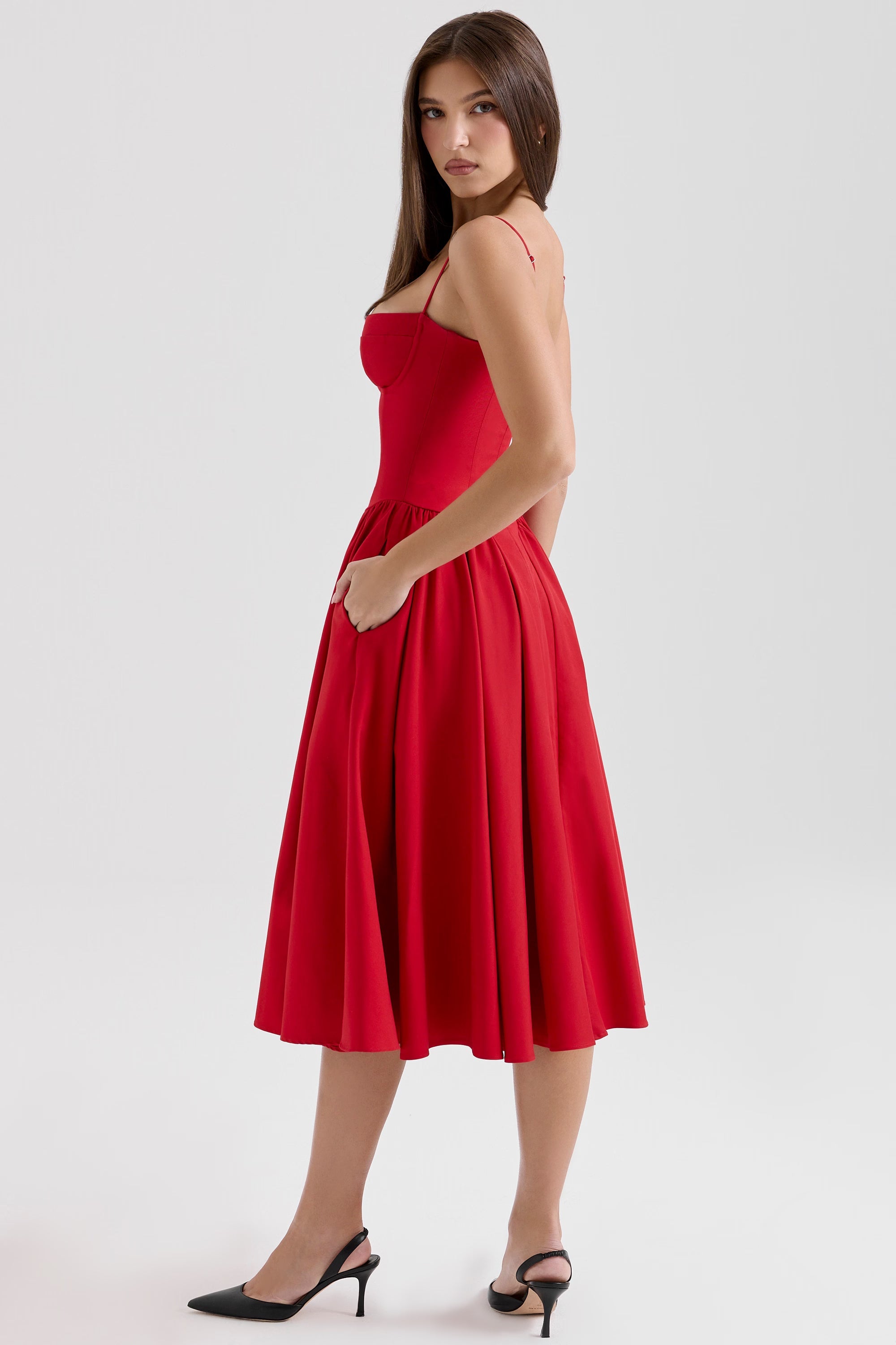Samaria Midi Dress