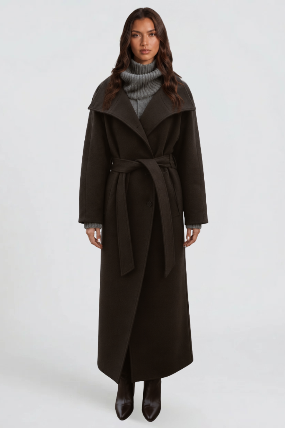 Adriana Belted Coat