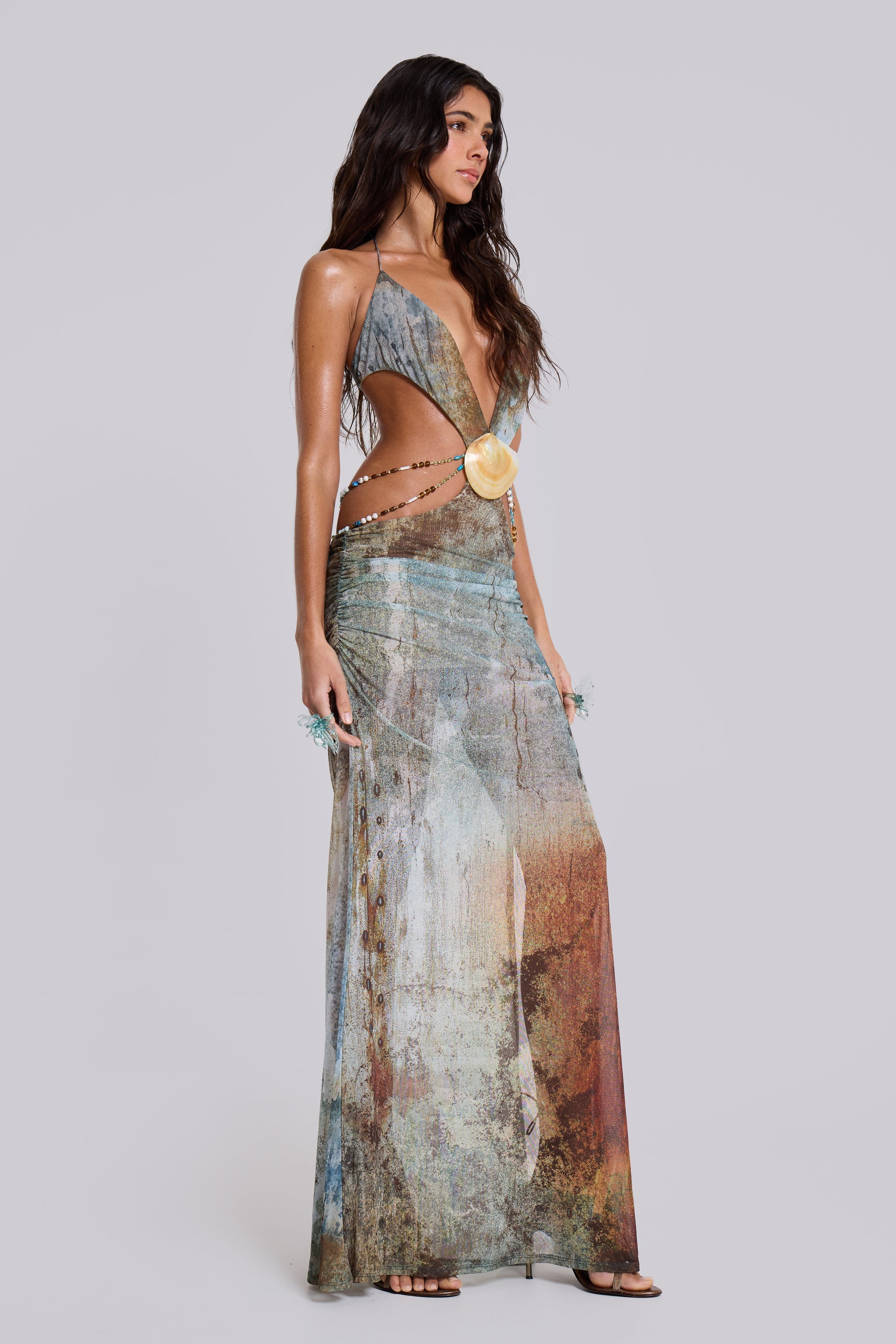 Shell Maxi Dress