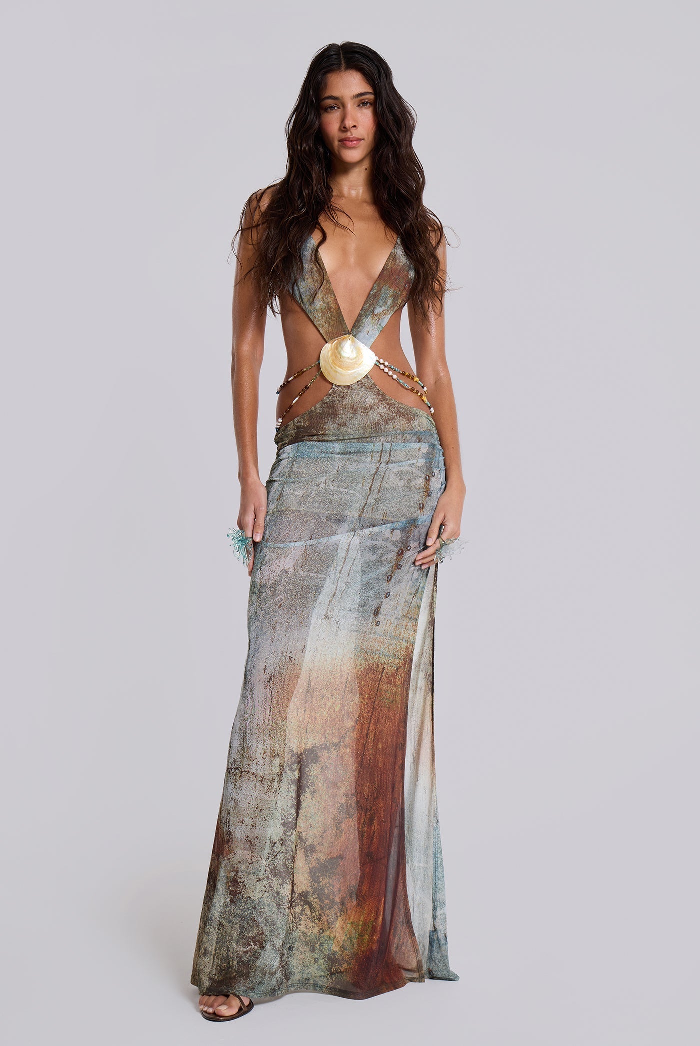 Shell Maxi Dress